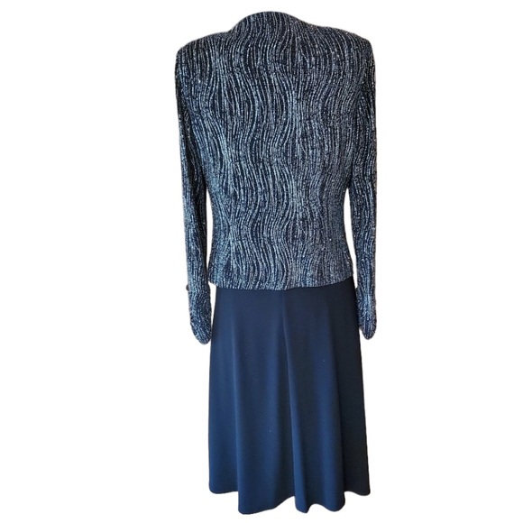 Vintage Jessica Howard‎ Sparkly Cocktail Dress & Ja - Picture 4 of 10